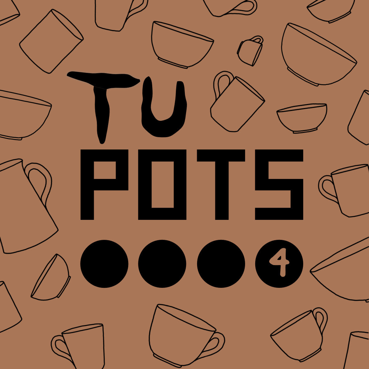 Minimalist graphic cover for the Four-Day Ceramic Course in Mallorca by Pòrtol Pots. All levels welcome, gift vouchers available.