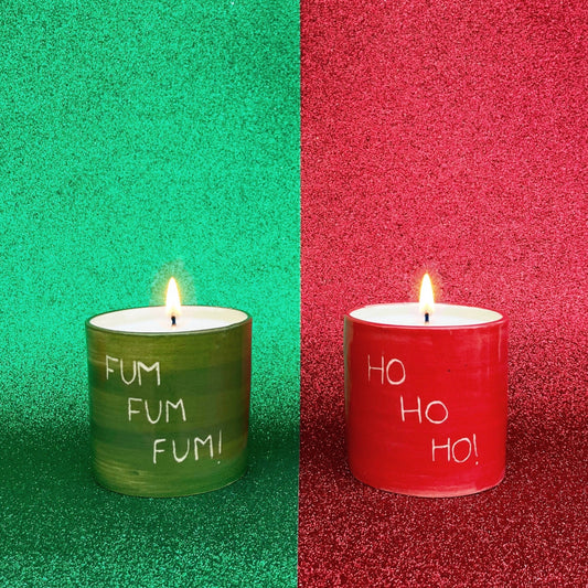 Flama - Espelma de ceràmica feta a mà