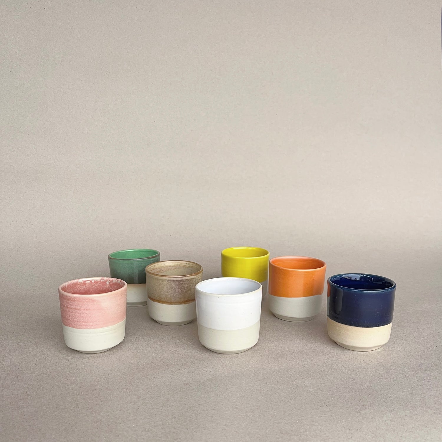 handmade ceramic espresso cup all colors